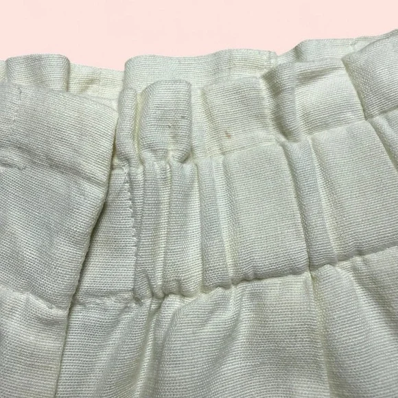 Sea New York Cream Leona Shorts Scalloped Hem High Waisted Women’s Size 4 - Picture 6 of 9